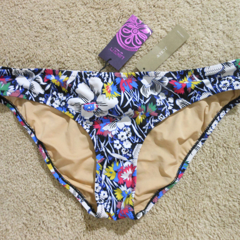 J CREW Hipster Bottom in Liberty Floral S&M NWT - Picture 3 of 5